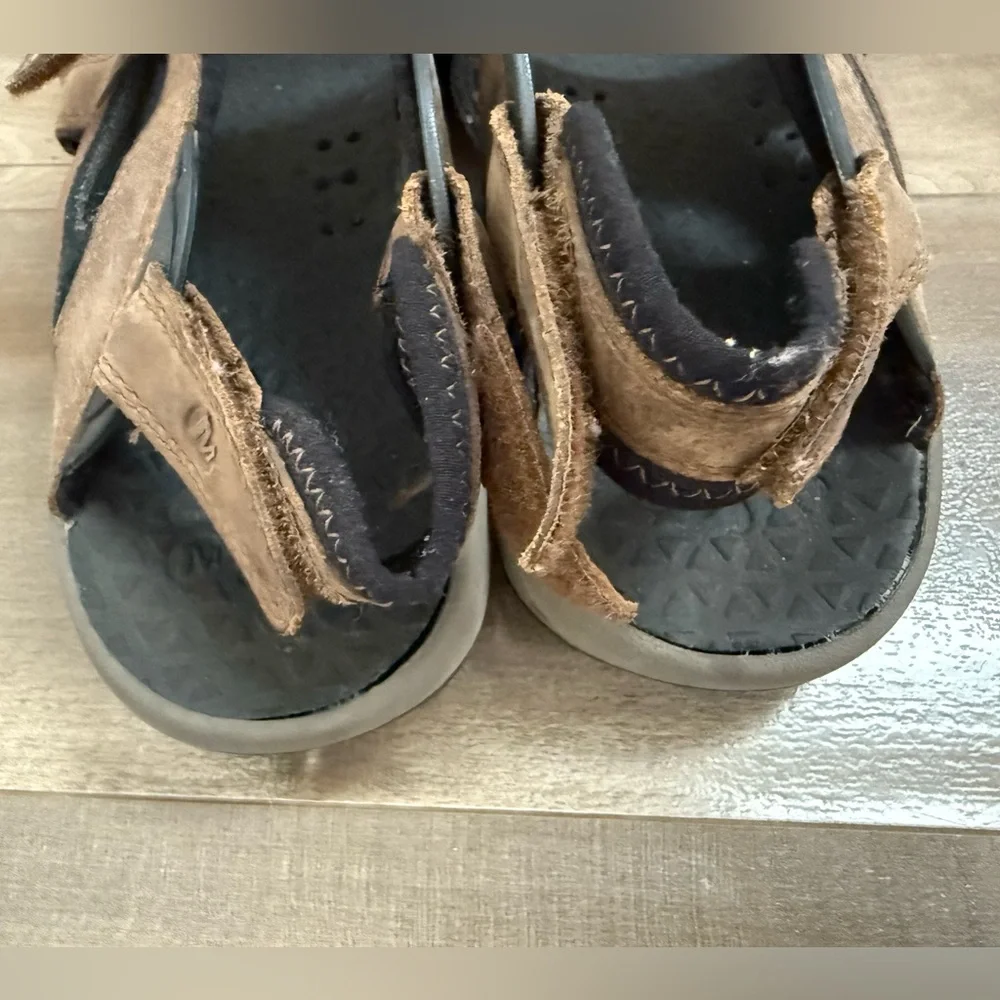 Merrell Cambrian Strap Dark Earth Sandal Vibram Sole Men 13 Performance Hiking‎